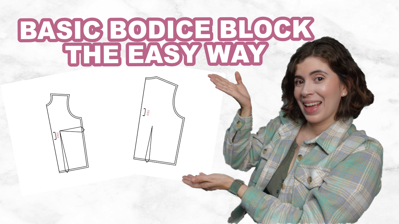 Basic Bodice Block Step-by-Step Guide