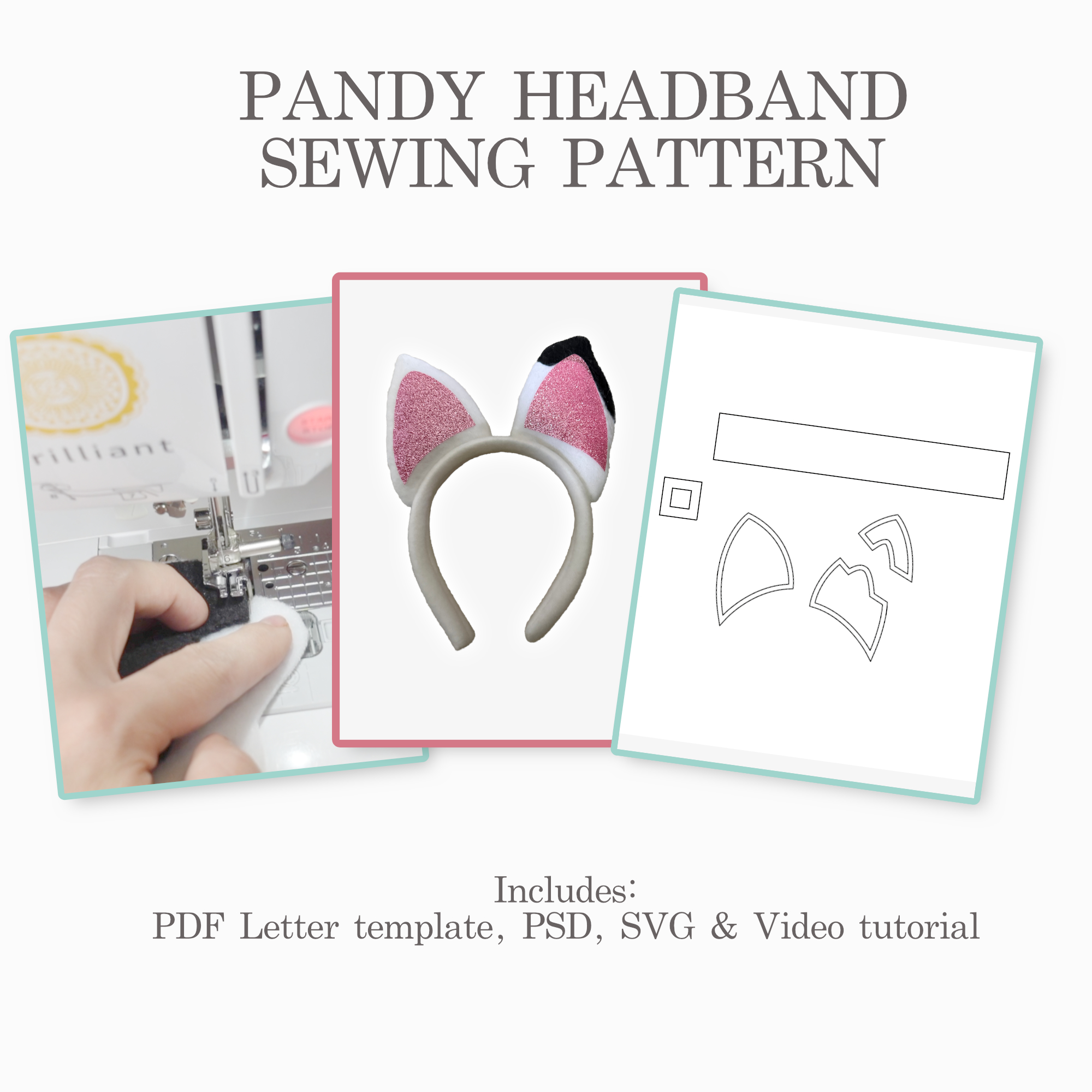 Pandy Headband Sewing Pattern