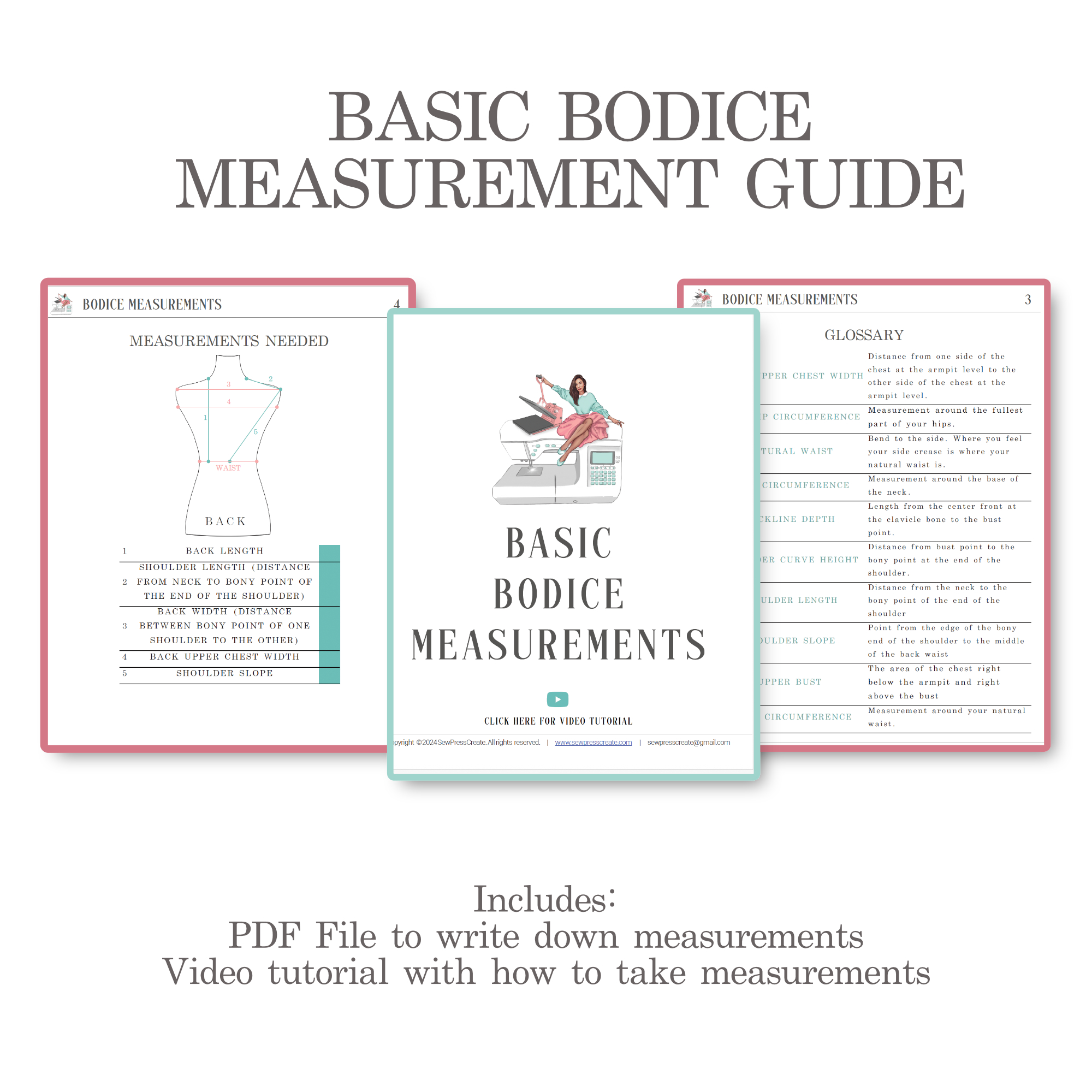 Basic Bodice Measurement Guide