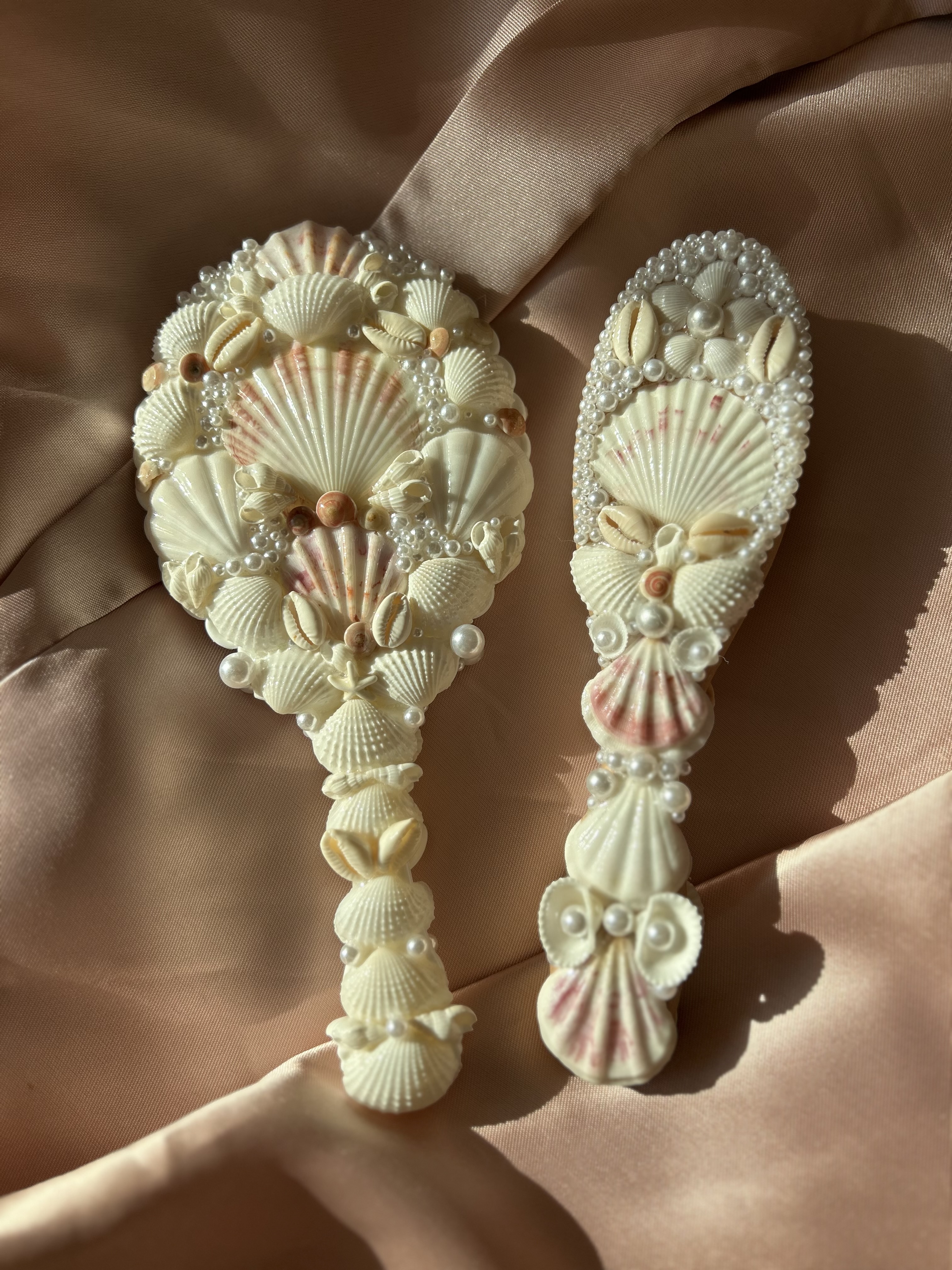 Home Spiegel und Bürstenset