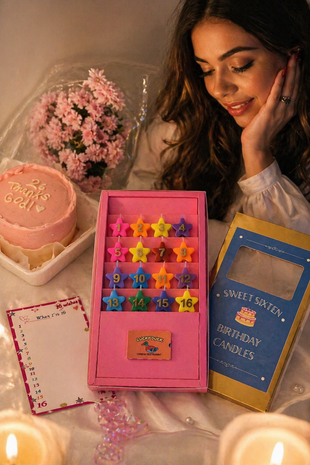 Velas Cumpleaños Sweet Sixteen