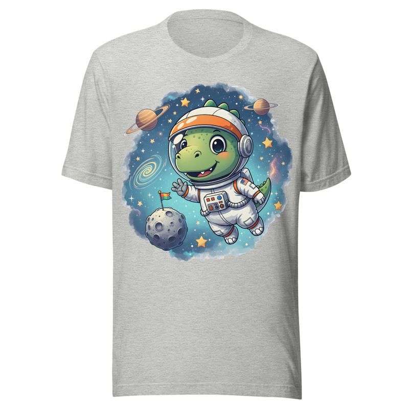 Cute Dino Astronaut Cosmic Explorer