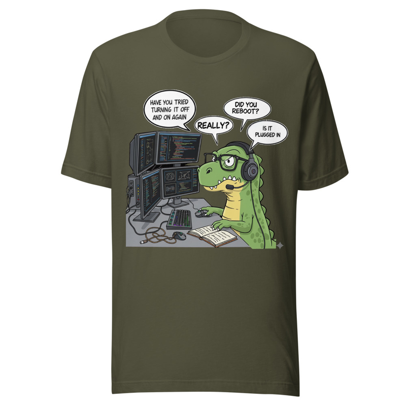 Have You Tried Turning It Off And On Again? - IT Dinosaur Support