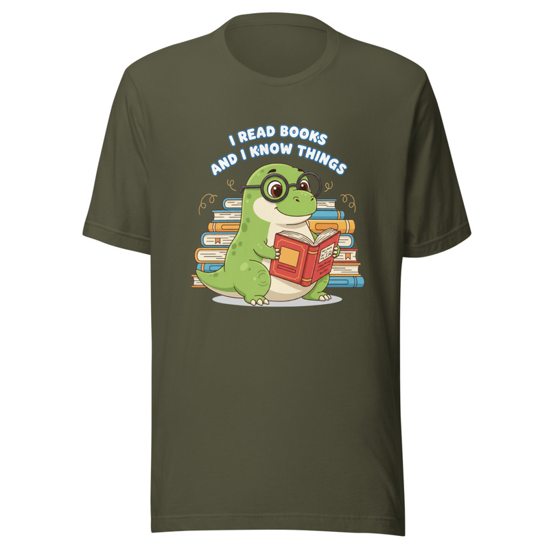 Smartest Dinosaur Bookworm T-Rex Pun