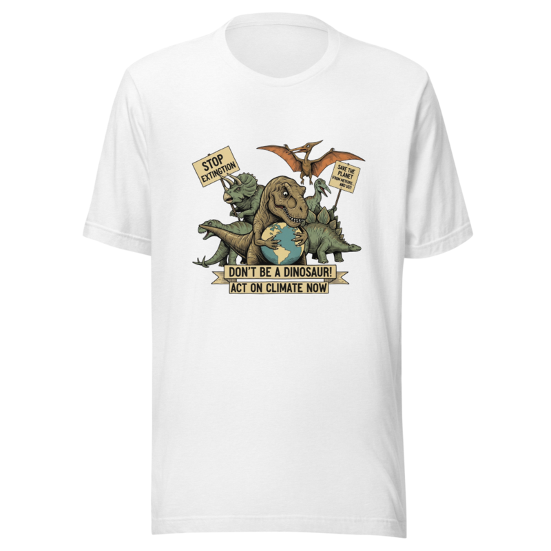 Dinosaurs for Climate Action: Don't Be a Dinosaur!