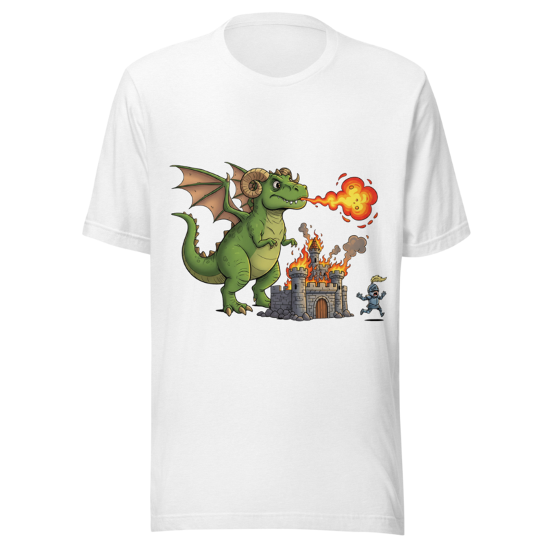 Dragon's Fiery Castle Siege