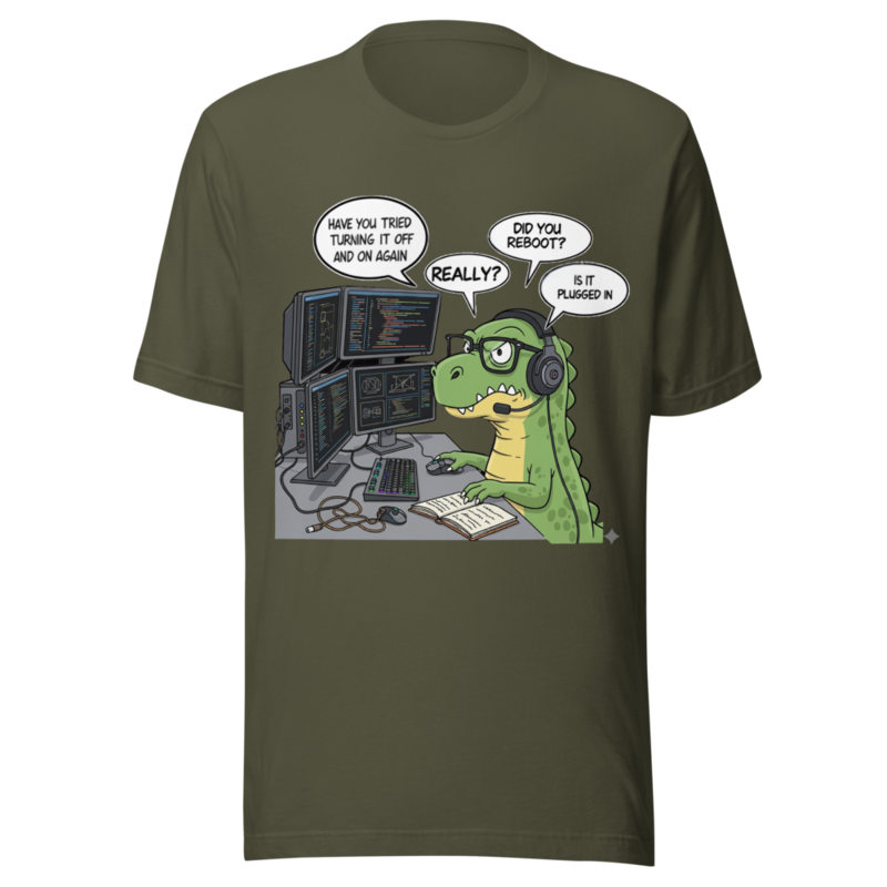 Have You Tried Turning It Off And On Again? - IT Dinosaur Support