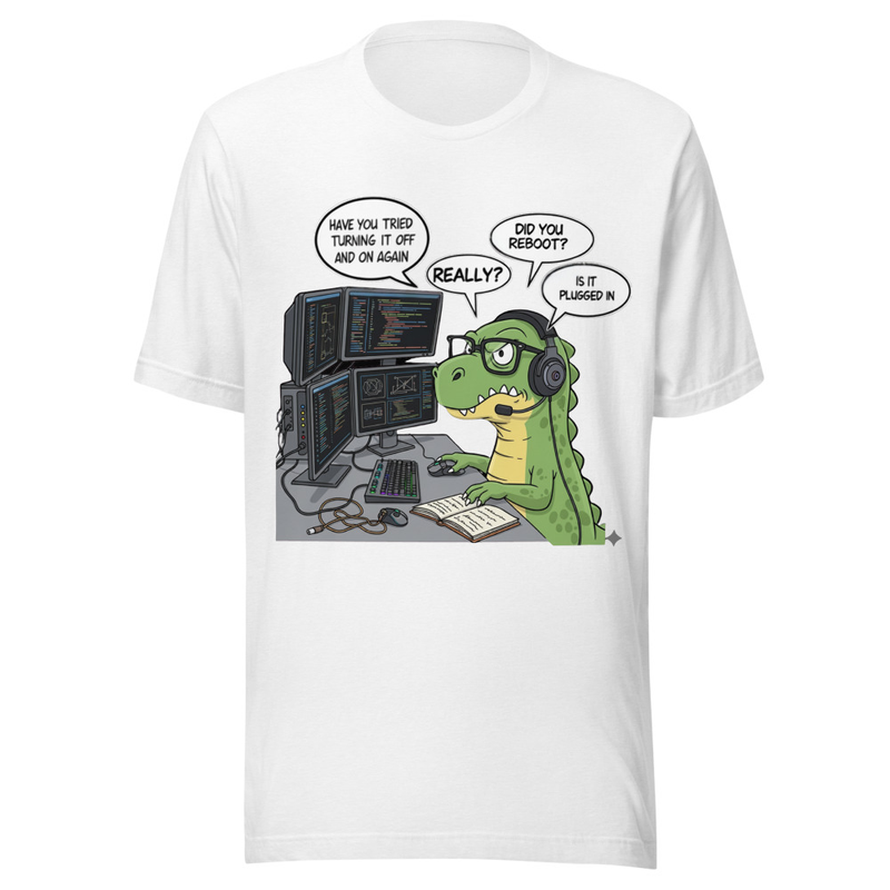 Have You Tried Turning It Off And On Again? - IT Dinosaur Support