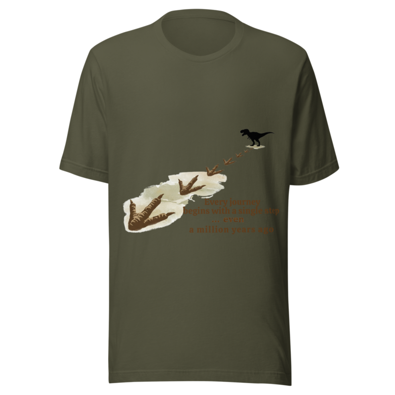 Dino Steps: Every Journey Begins a Million Years Ago