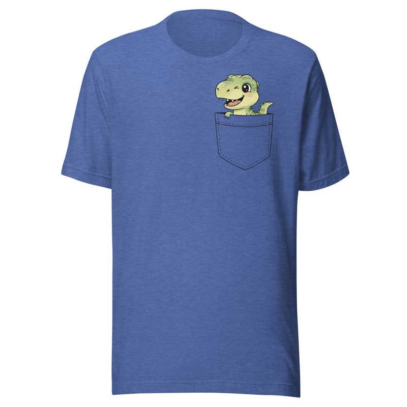 Cute Winking T-Rex Dinosaur in Pocket