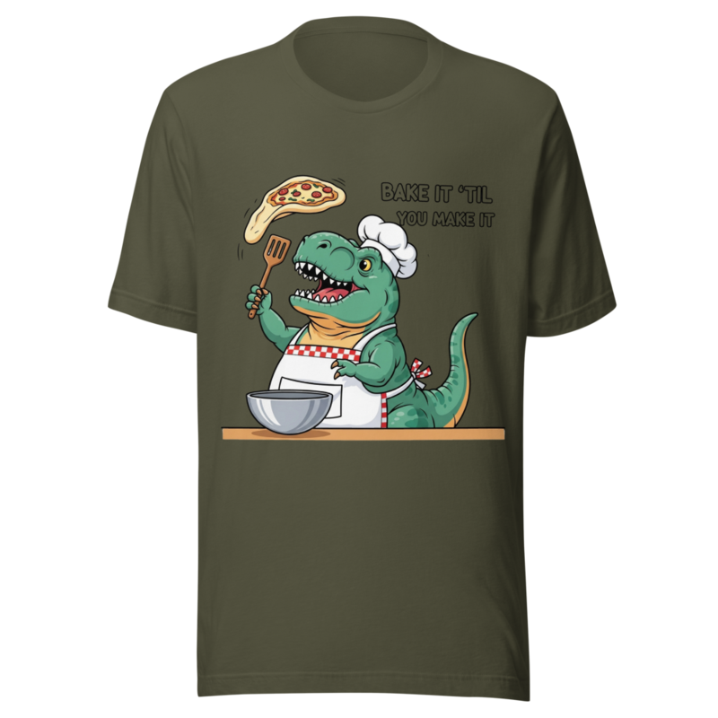 Bake It 'Til You Make It T-Rex Pizza Chef