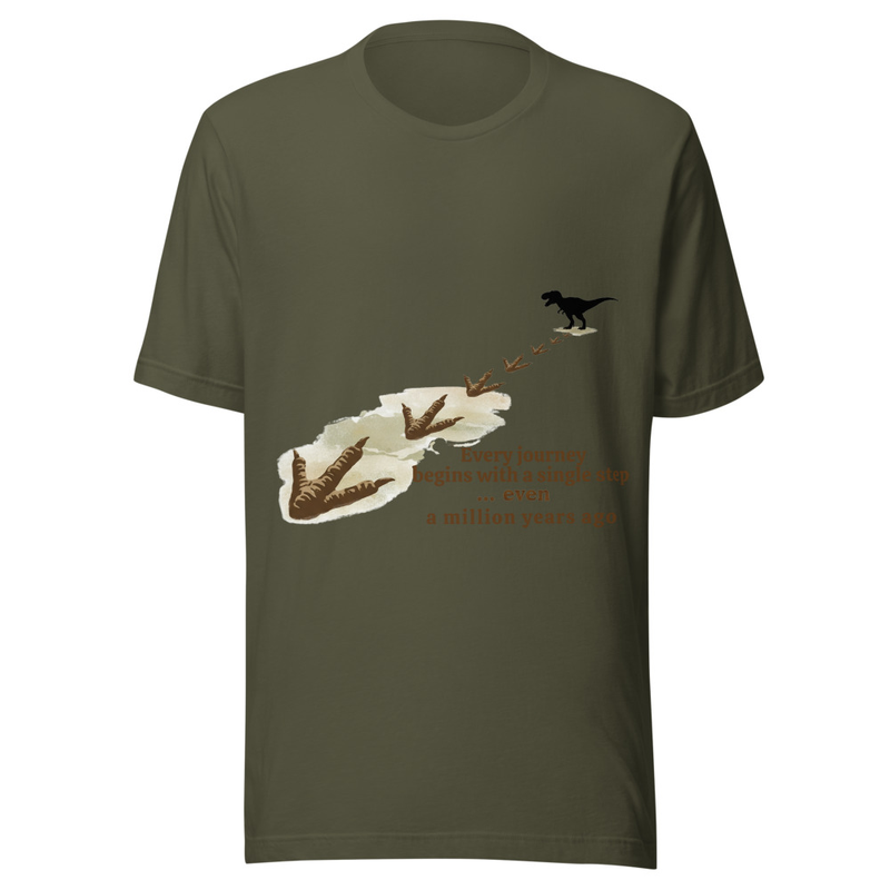 Dino Steps: Every Journey Begins a Million Years Ago