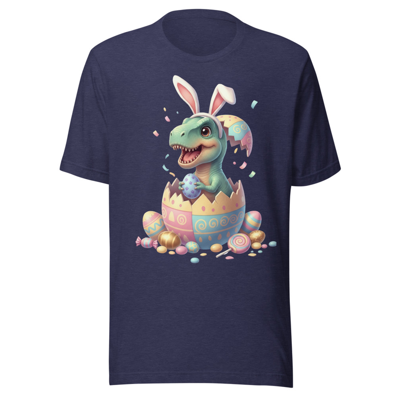 Cute Dino Easter Bunny Hatchling