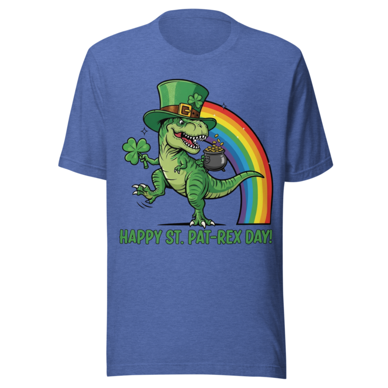 Happy St. Pat-Rex Day! Funny T-Rex St. Patrick's Day Design