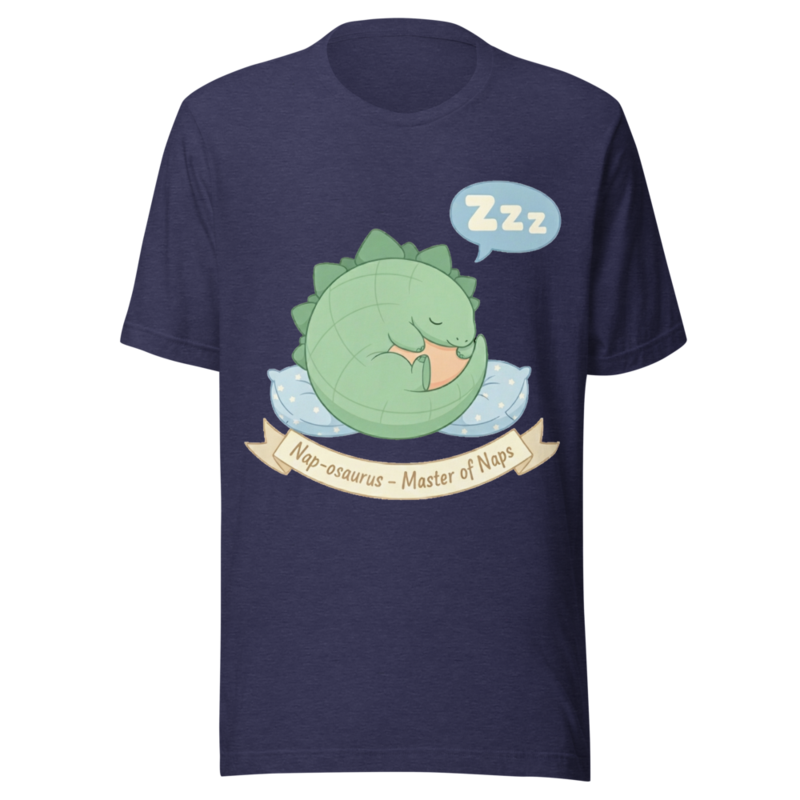 Nap-osaurus Master of Naps Cute Sleeping Dinosaur