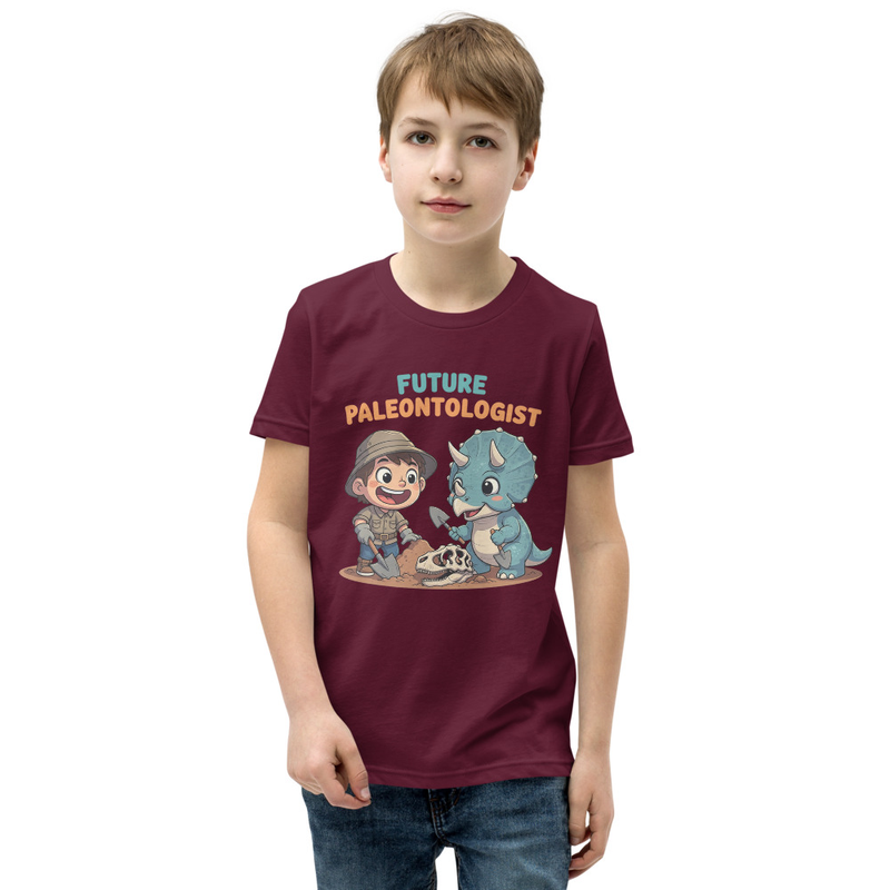 Future Paleontologist Youth Short Sleeve T-Shirt