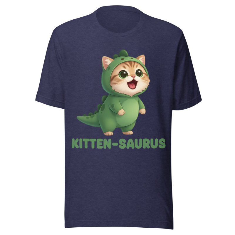 KITTEN-SAURUS Playful Dino Cat