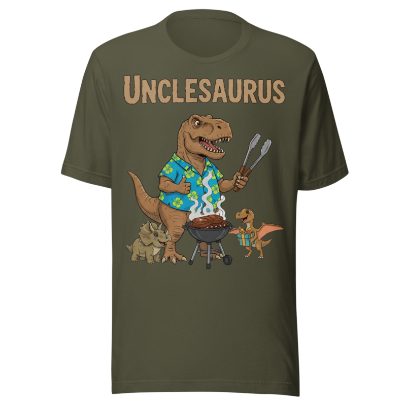 Unclesaurus BBQ Dino Party - Funny Grilling Uncle Gift