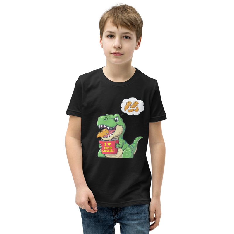 I love dino Nuggies Youth Short Sleeve T-Shirt
