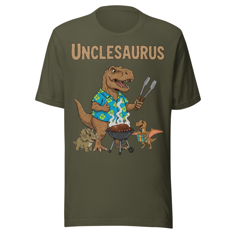 Unclesaurus BBQ Dino Party - Funny Grilling Uncle Gift