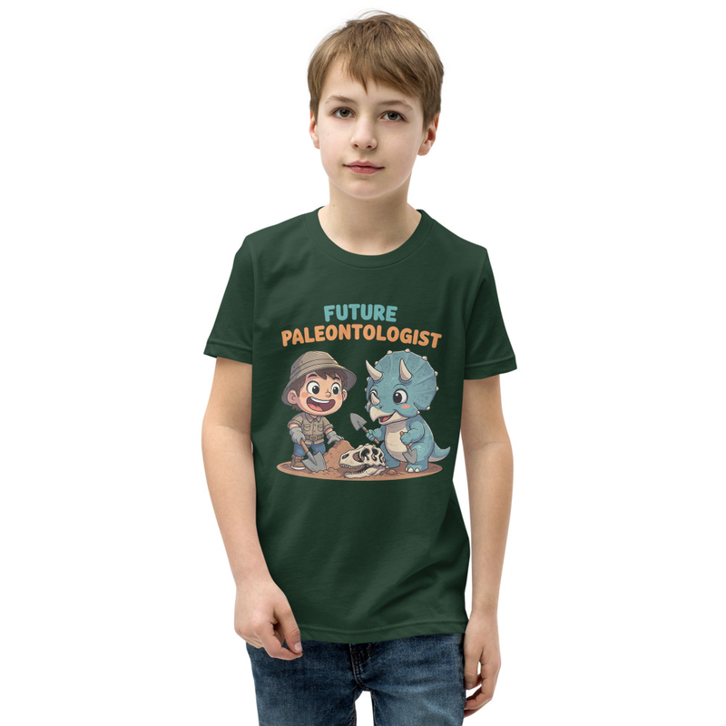 Future Paleontologist Youth Short Sleeve T-Shirt