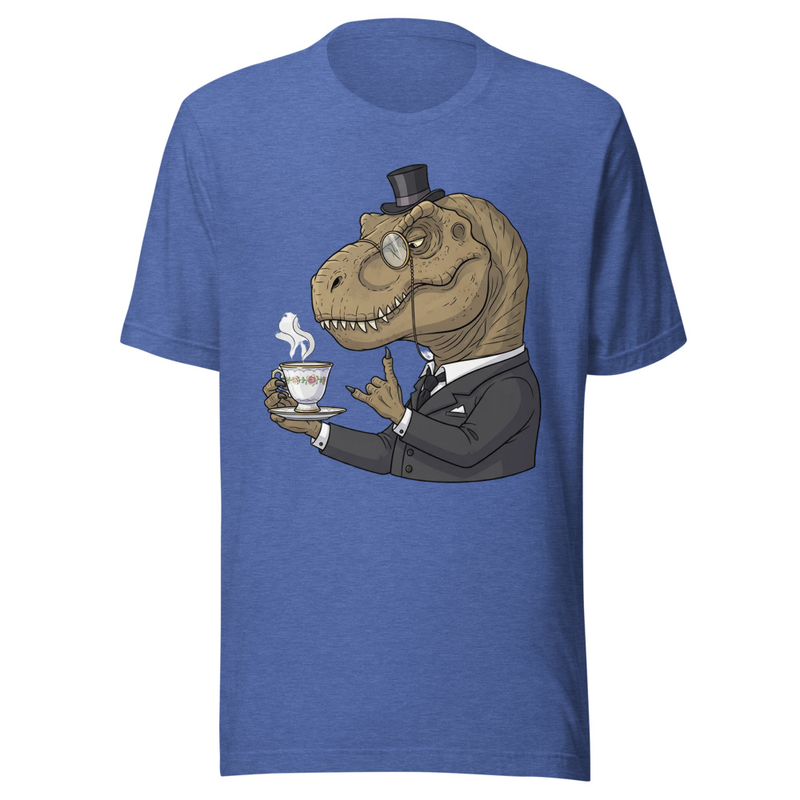 Dapper T-Rex Tea Time
