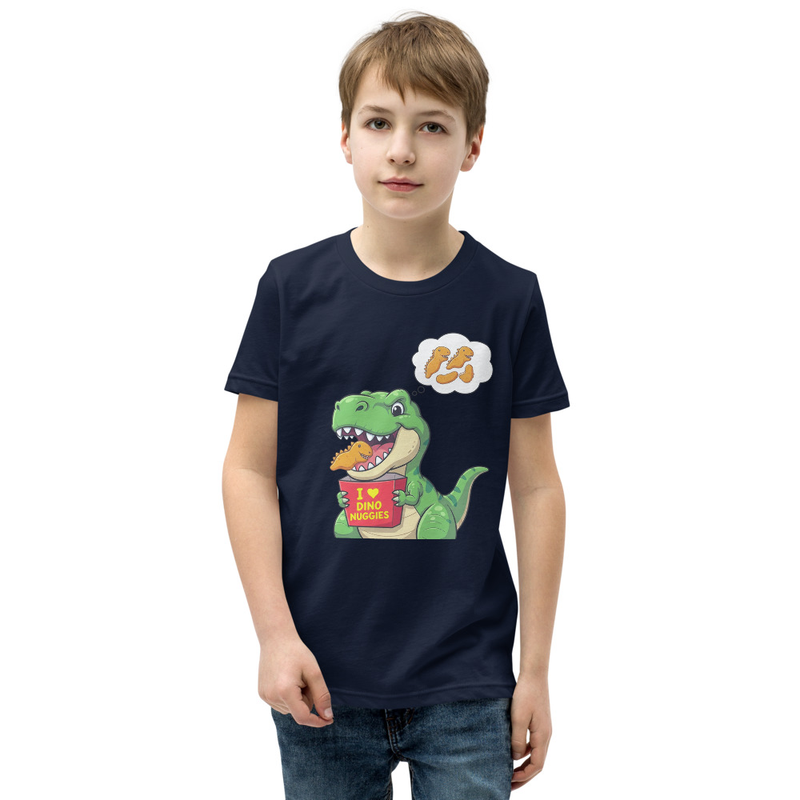 I love dino Nuggies Youth Short Sleeve T-Shirt