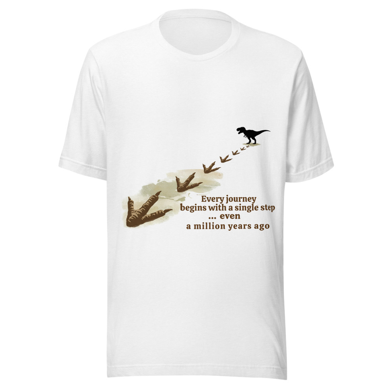 Dino Steps: Every Journey Begins a Million Years Ago