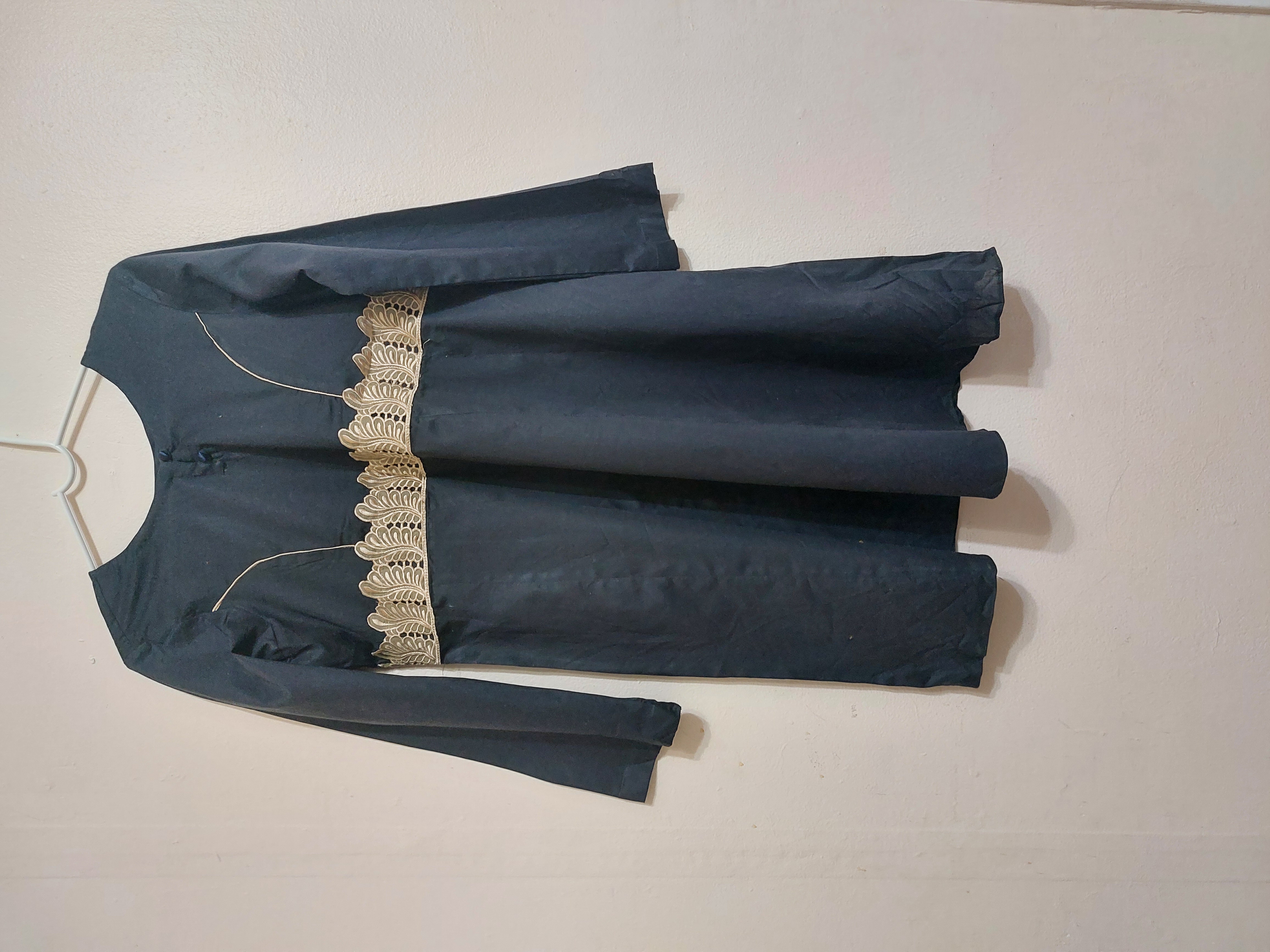 Elegant Navy Blue Dress