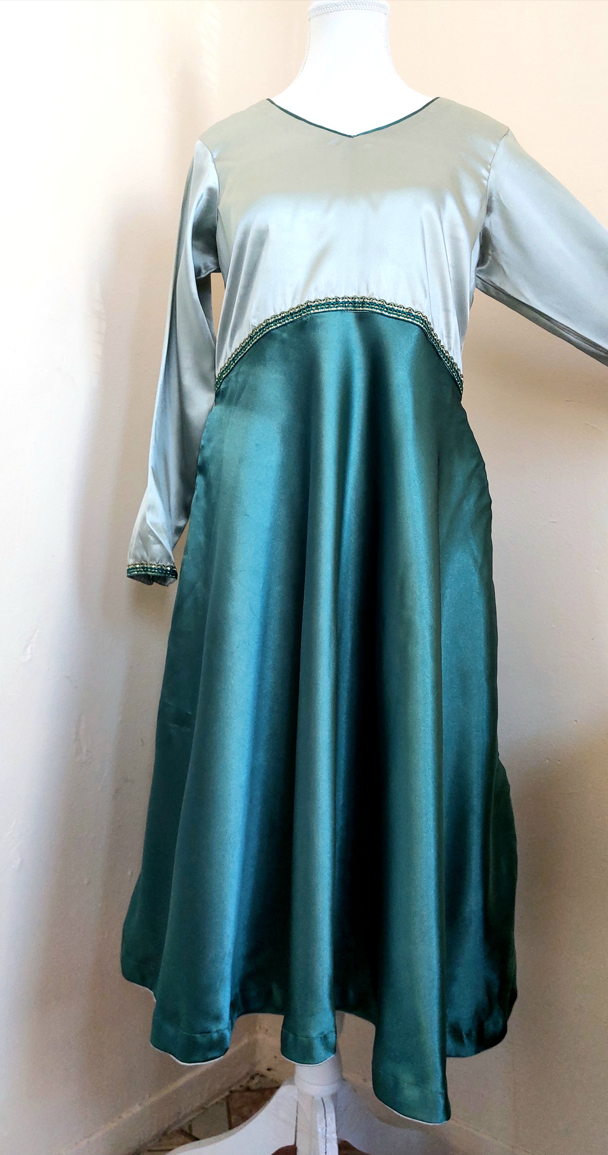 Formal silk Dress