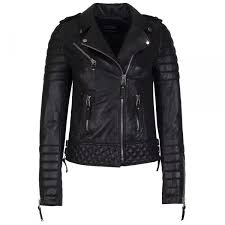 Black Leather Biker Jacket