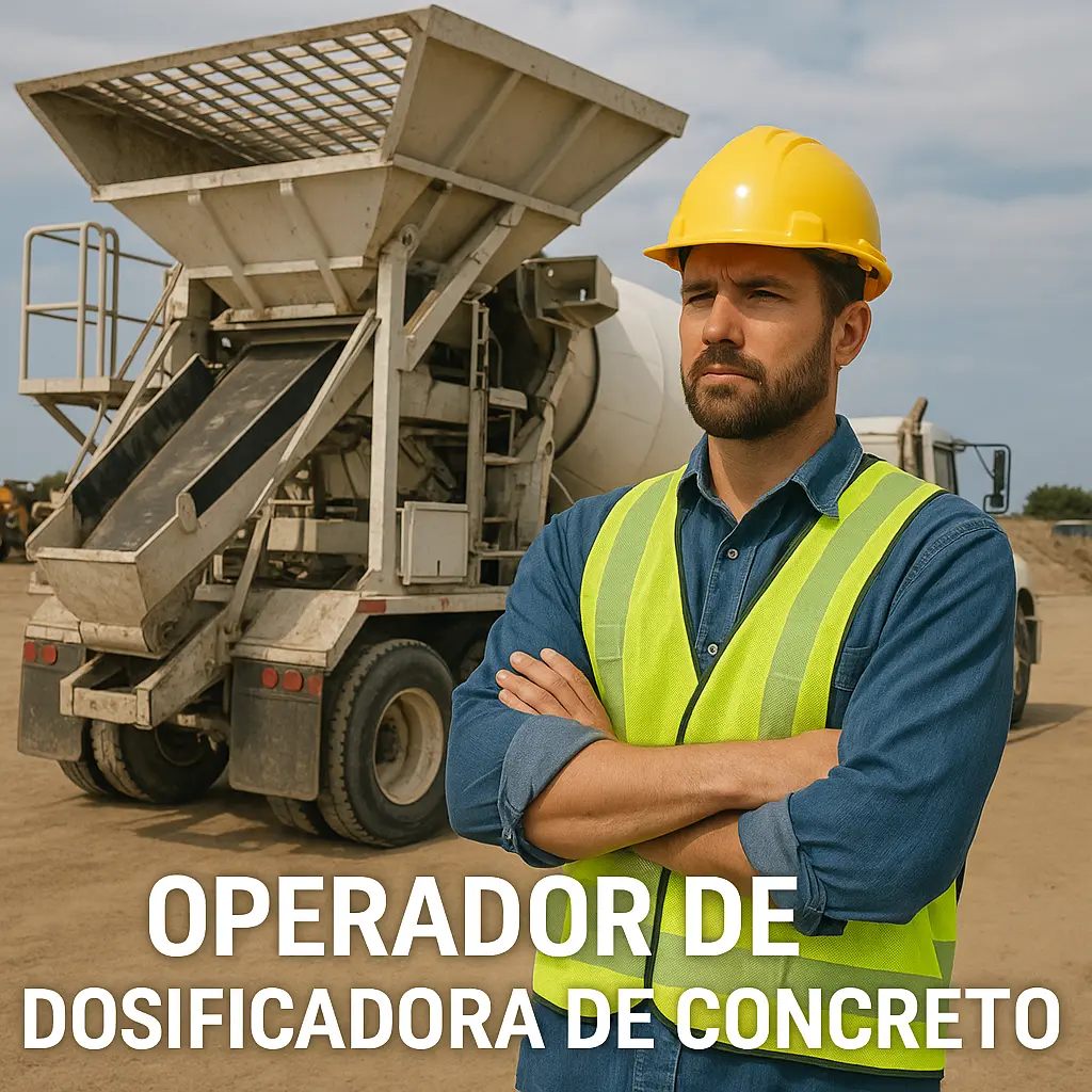 🏗️ OPERADOR DE DOSIFICADORA DE CONCRETO