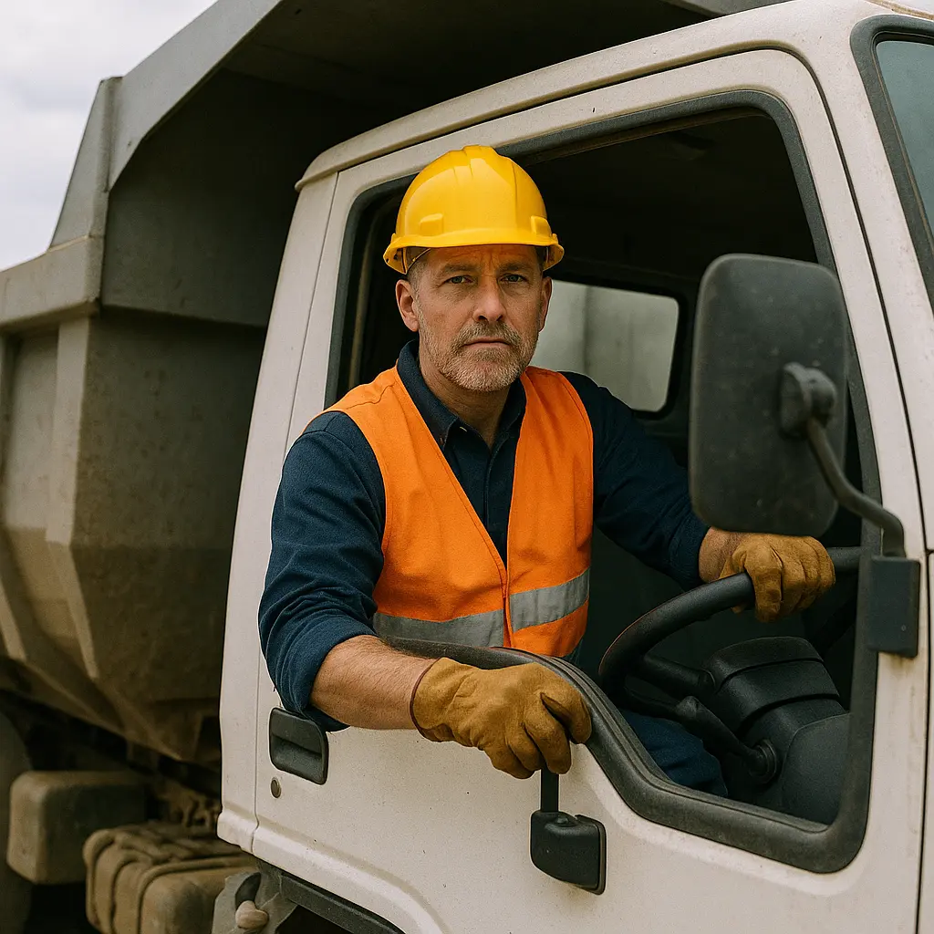 🚛 OPERADOR DE CAMIÓN DE VOLTEO