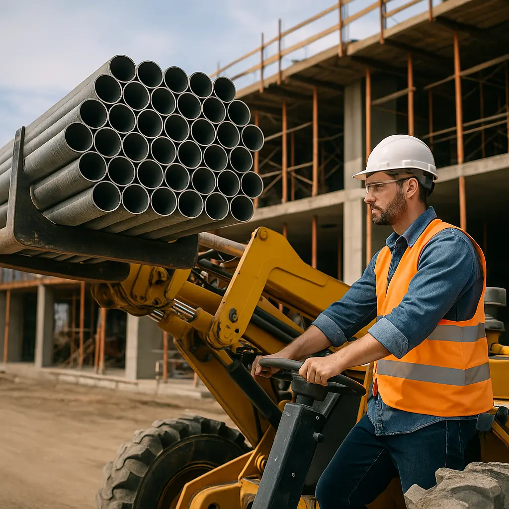 🏗️ MANEJO DE MATERIALES CON USO DE MAQUINARIA Y EQUIPO