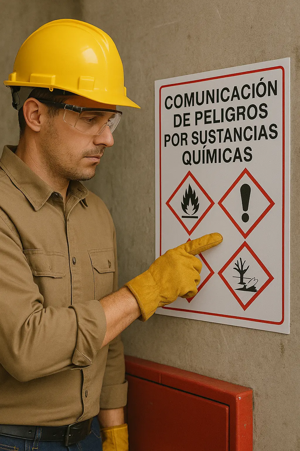 ☣️ COMUNICACIÓN DE PELIGROS POR SUSTANCIAS QUÍMICAS