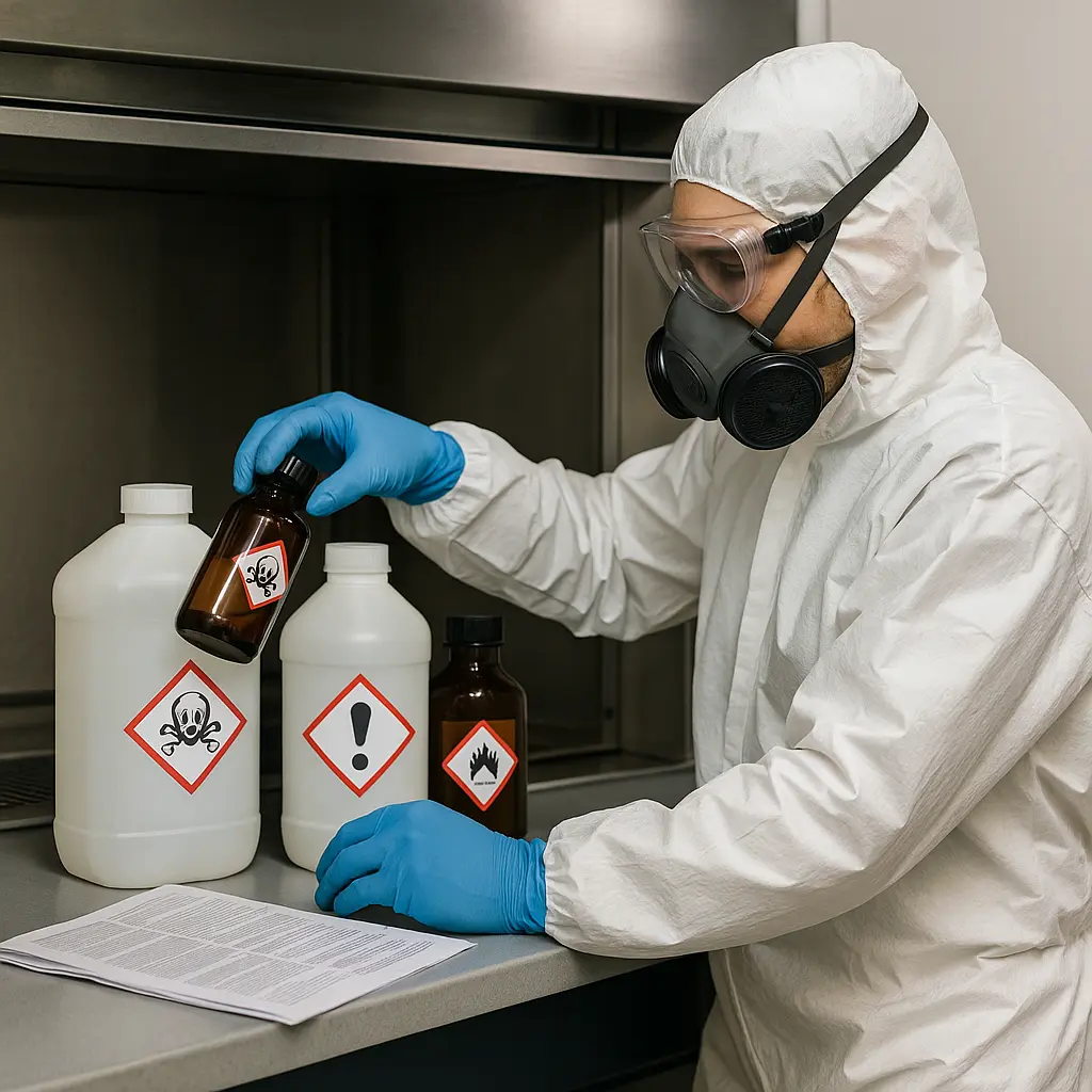 ☣️ MANEJO DE SUSTANCIAS QUÍMICAS PELIGROSAS