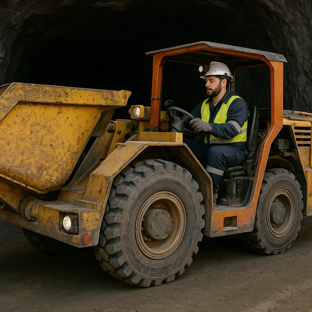 🚛 OPERADOR DE CAMIÓN DE BAJO PERFIL
