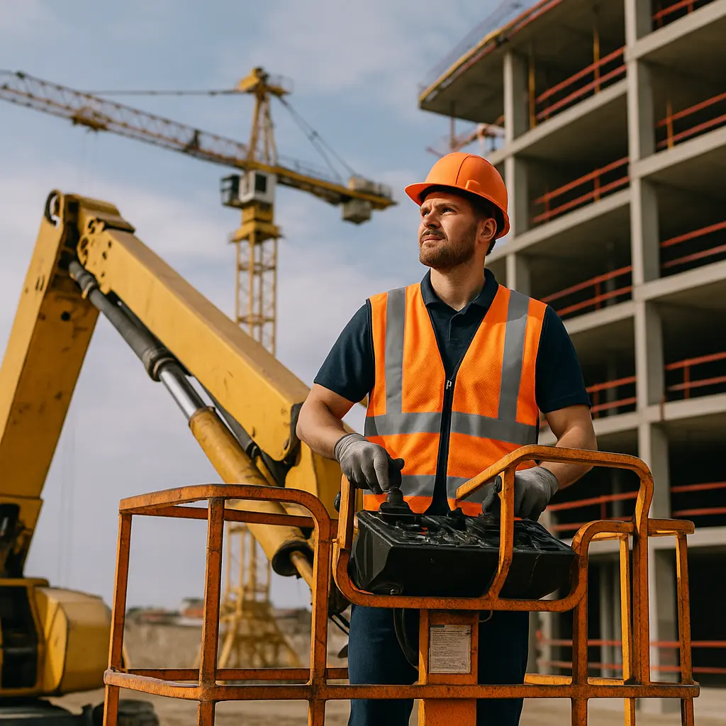 🏗️ OPERADOR DE GRÚA TELESCÓPICA (BOOM LIFT)