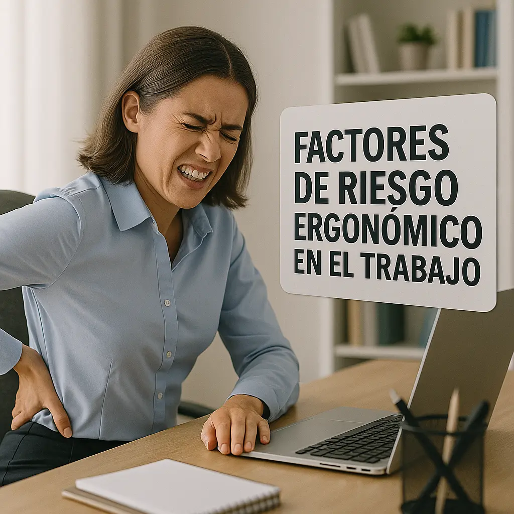 🪑 FACTORES DE RIESGO ERGONÓMICO EN EL TRABAJO