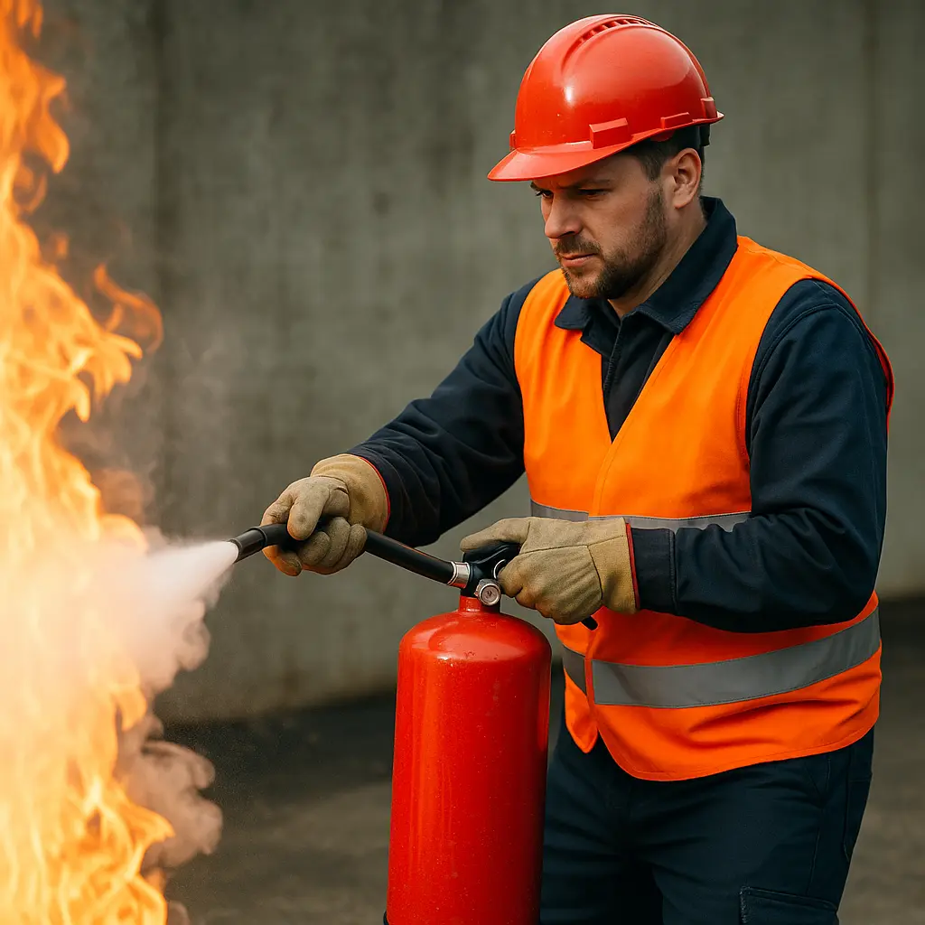 🔥 USO Y MANEJO DE EXTINTORES