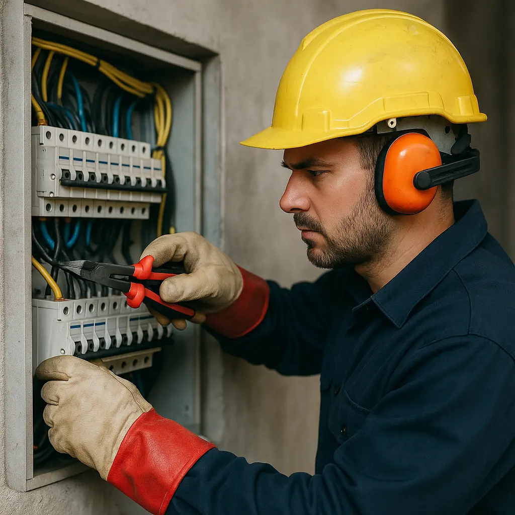 ⚡ SEGURIDAD EN TRABAJOS ELÉCTRICOS