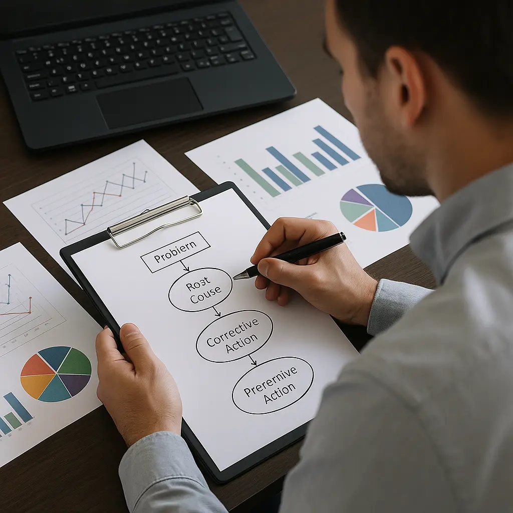 📝 CONTROL Y SEGUIMIENTO DE ANOMALÍAS, ACCIONES CORRECTIVAS, PREVENTIVAS Y CAUSA RAÍZ