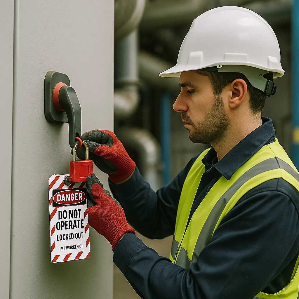 🔒 TARJETEO Y AISLAMIENTO DE ENERGÍA PELIGROSA “LOTO” (LOCK OUT / TAG OUT)