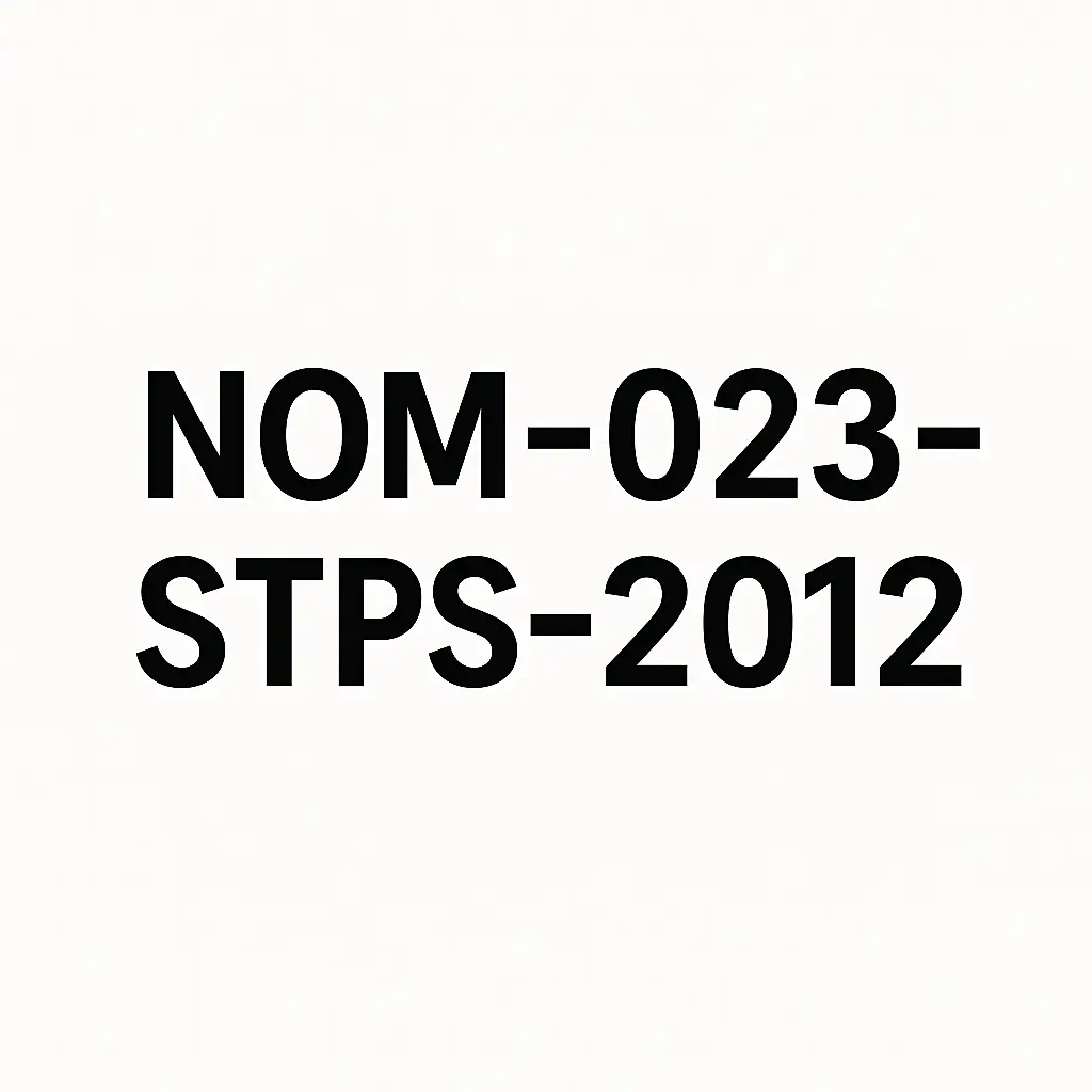 ⛏️ NOM-023-STPS-2012 — SEGURIDAD Y SALUD EN MINAS SUBTERRÁNEAS Y A CIELO ABIERTO