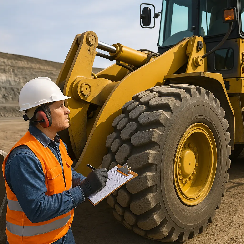 🏗️ INSPECCIÓN DE SEGURIDAD PARA EQUIPOS PESADOS EN INTERIOR DE MINA Y TAJO