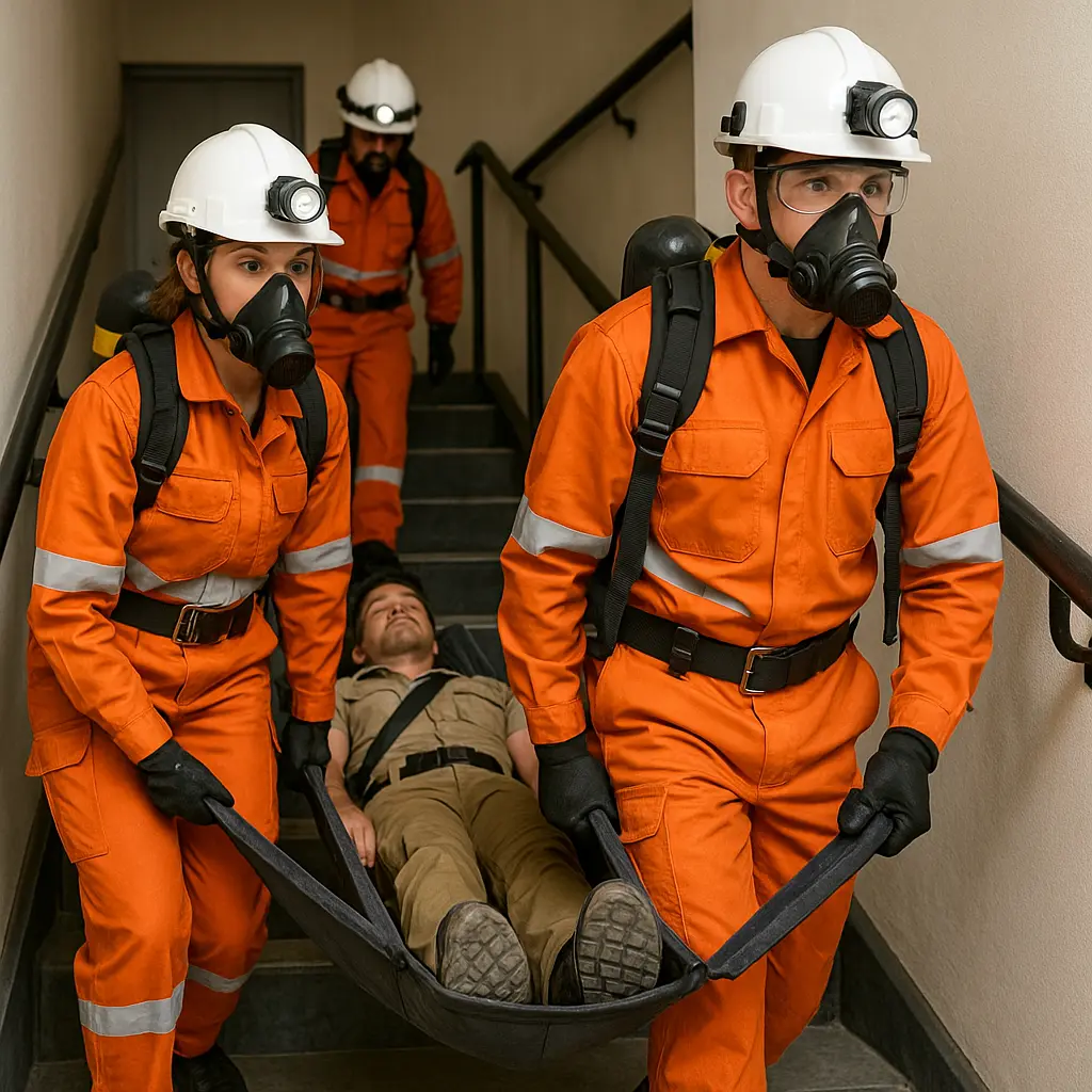 🚨 BRIGADAS: EVACUACIÓN, BÚSQUEDA Y RESCATE