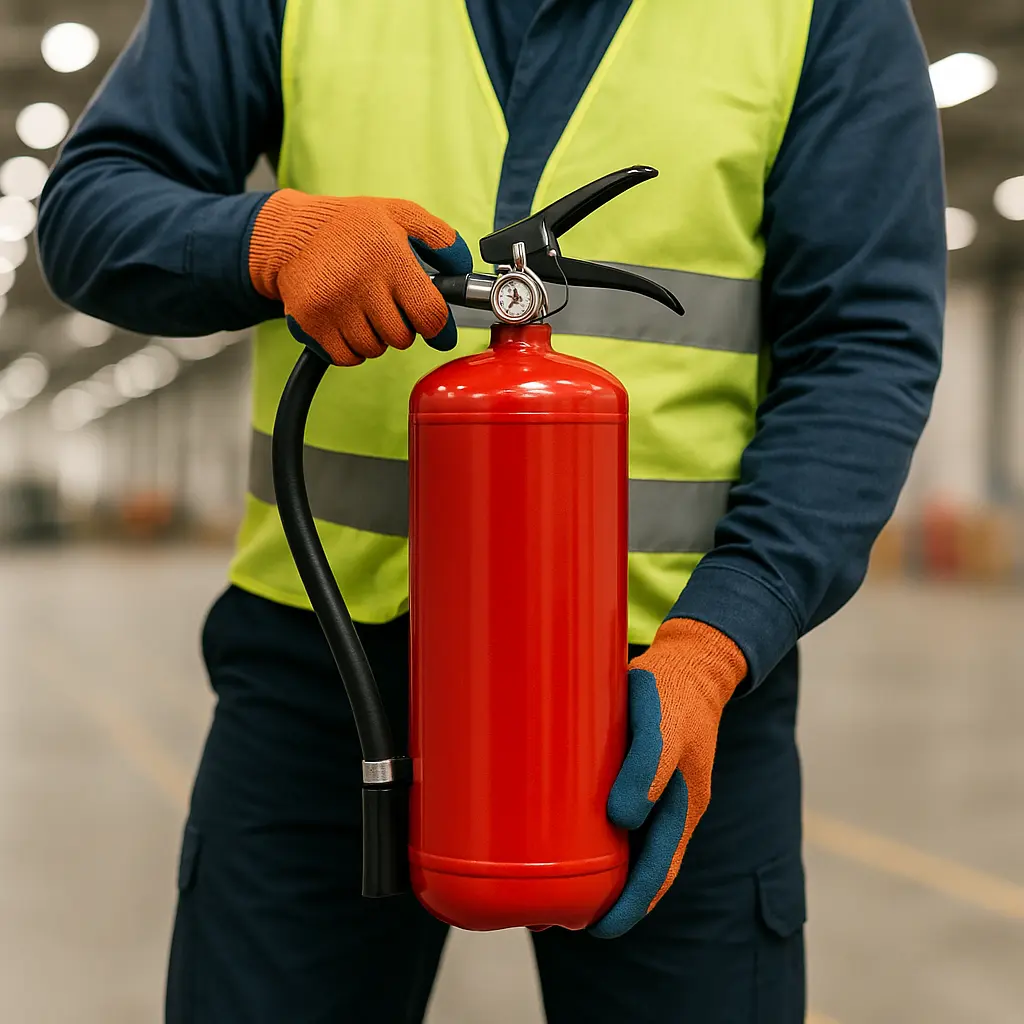 🔥 USO Y MANEJO DE EXTINTORES