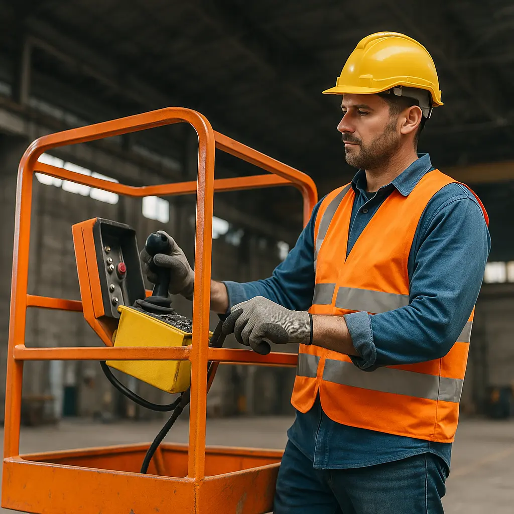 🛠️ OPERADOR DE CAMA ELEVADORA (SCISSOR LIFT)
