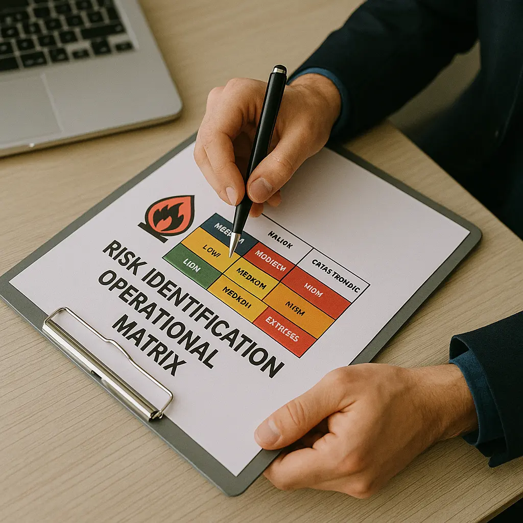 ⚙️ HAZOP — ELABORACIÓN, IMPLEMENTACIÓN, DESARROLLO Y AUDITORÍA DE LA MATRIZ DE IDENTIFICACIÓN DE RIESGOS OPERACIONALES