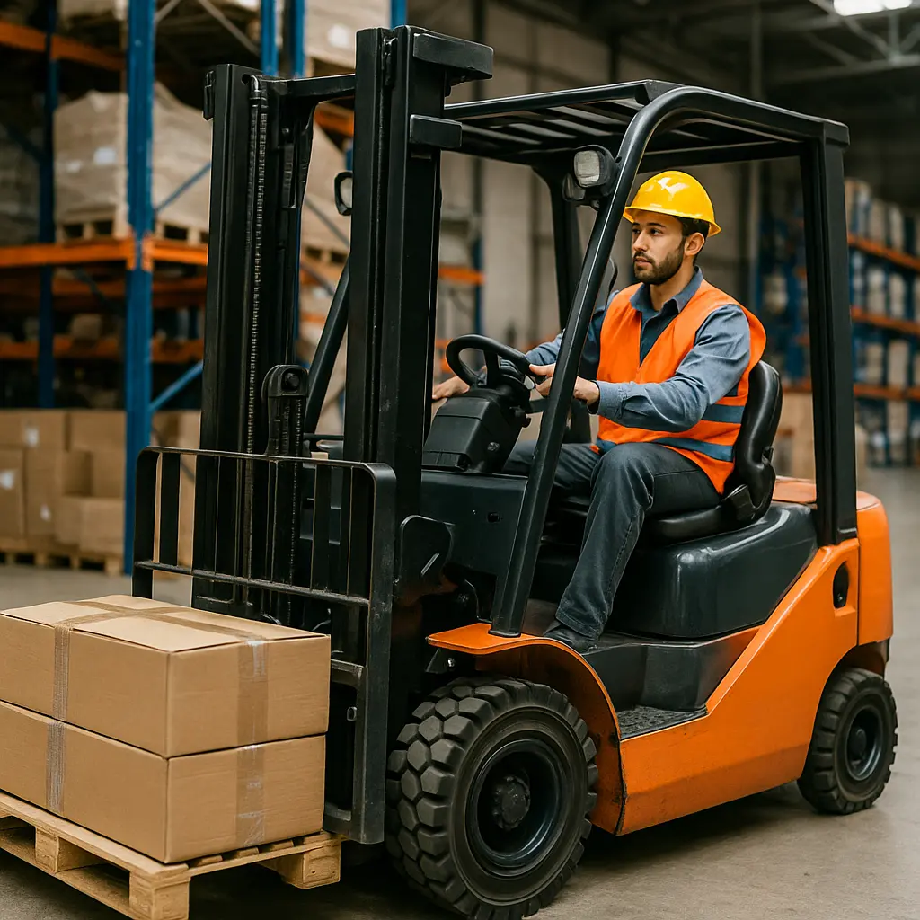 🚜 OPERACIÓN SEGURA DE MONTACARGAS